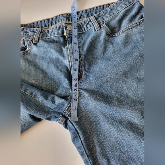 Ralph Lauren Polo Jeans Saturday Jeans DIY Cut-Out Shorts Size 14 - Picture 9 of 11